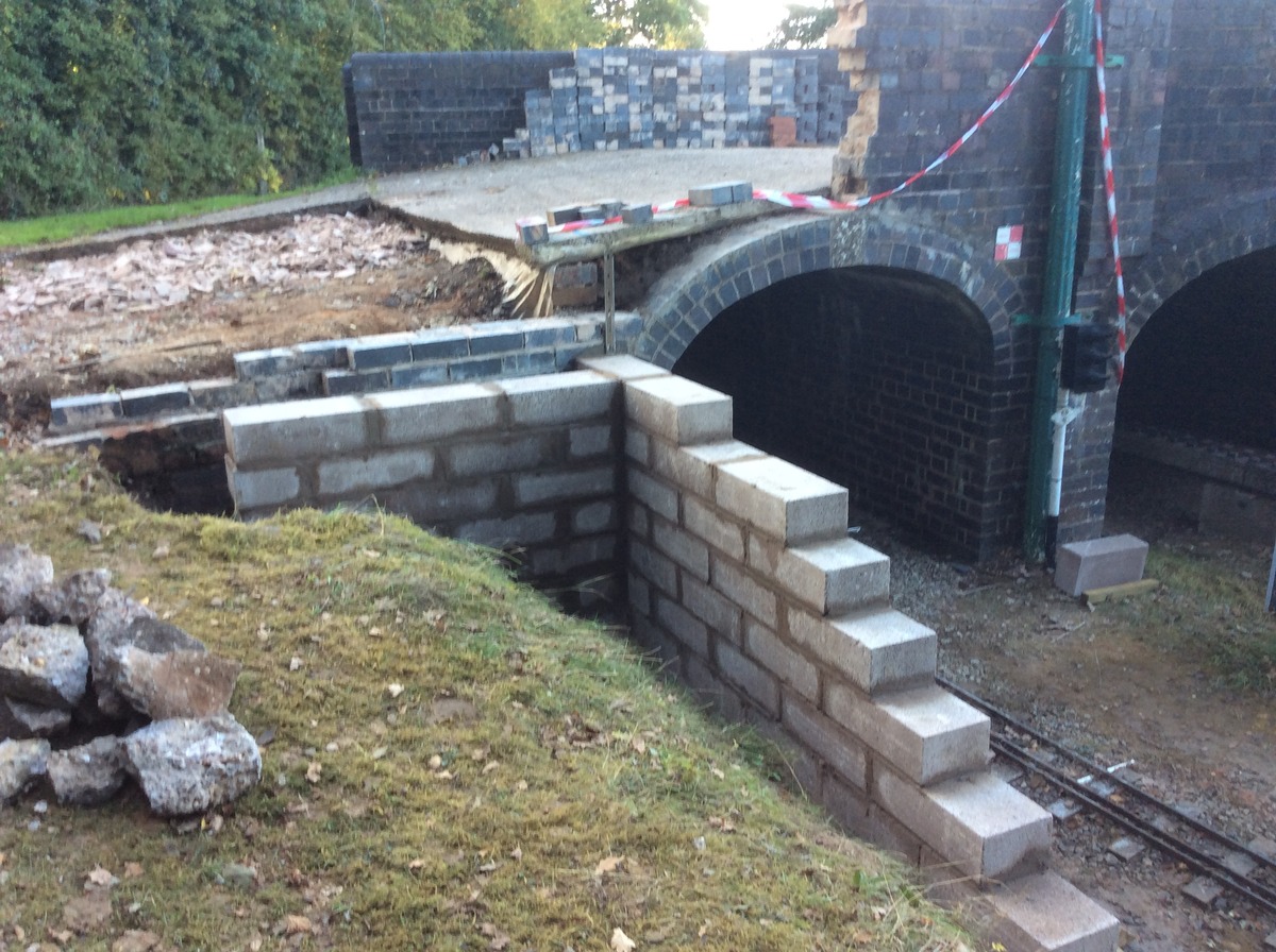 Real progress with the blockwork in 